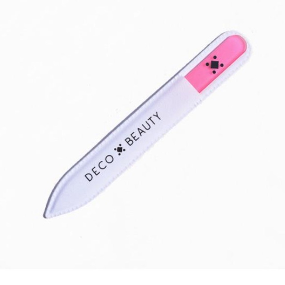 NWT DECO MIAMI GLASS NAIL FILE